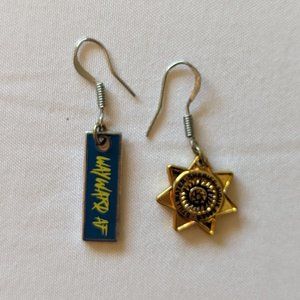 Wayward AF Supernatural custom earrings Stands charms